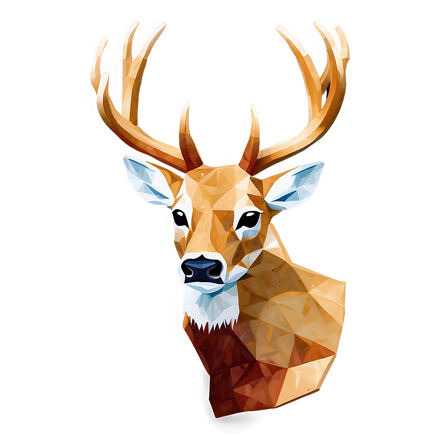 Geometric Buck Png Fln PNG Image