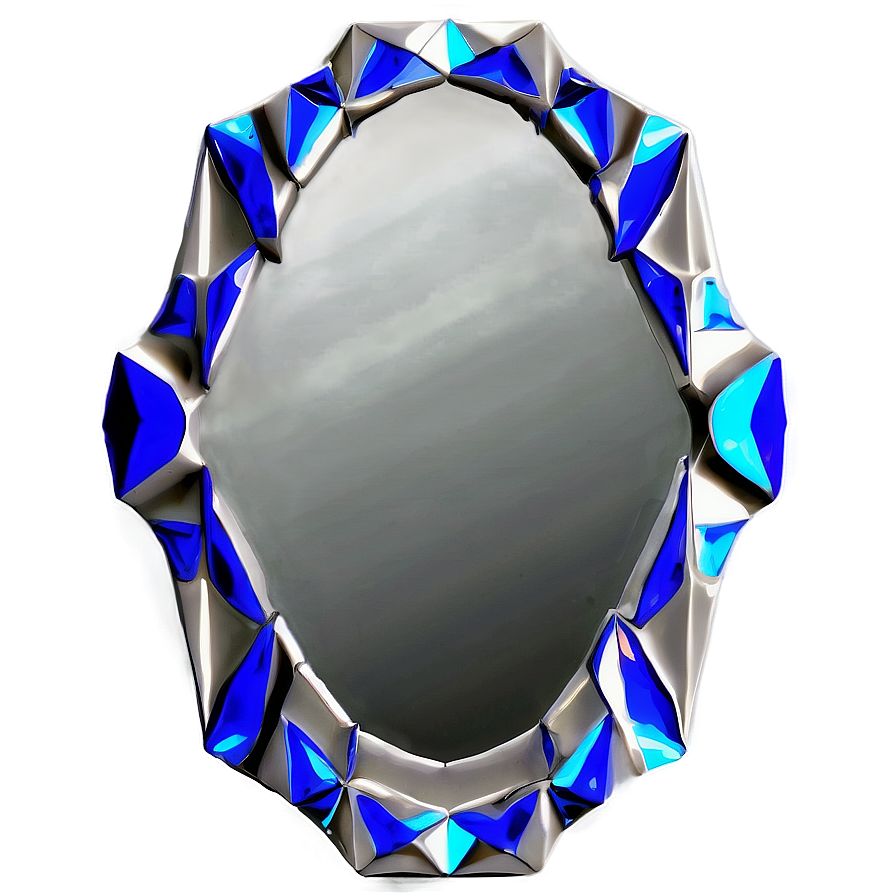 Geometric Mirror Frame Png Ujh PNG Image