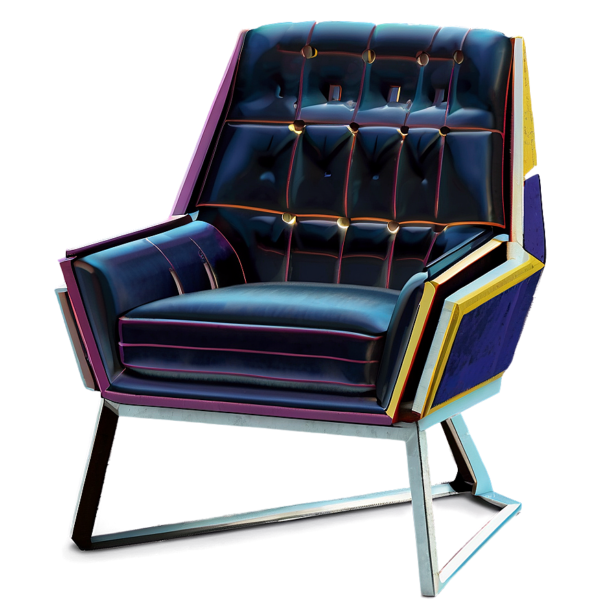 Geometric Modern Chair Png 96 PNG Image