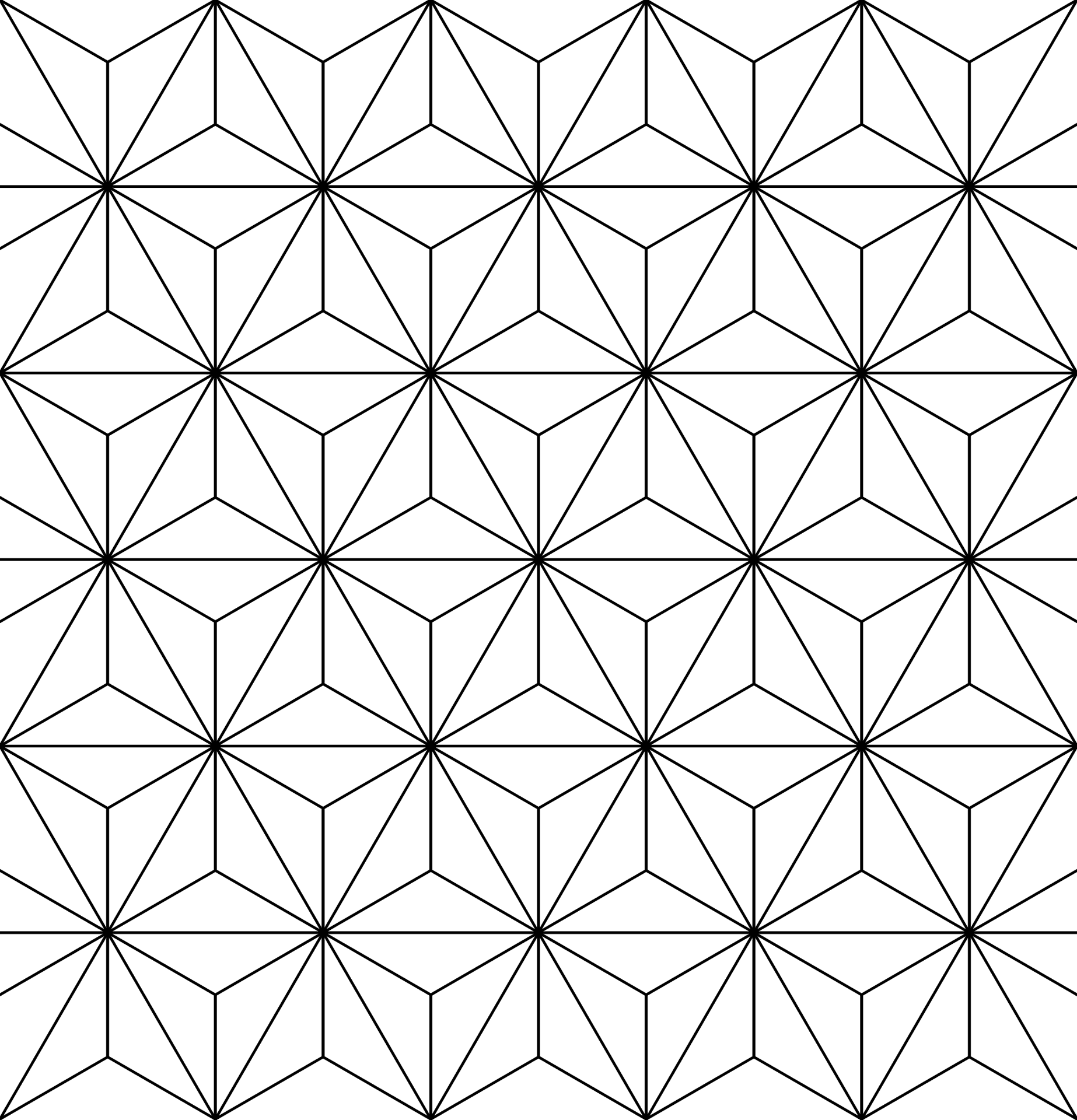 Geometric Pattern Dark Background PNG Image