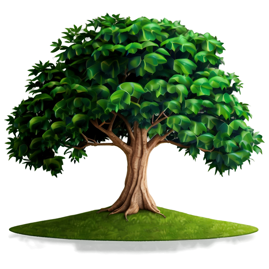 Geometric Tree Elevation Png Vdn16 PNG Image