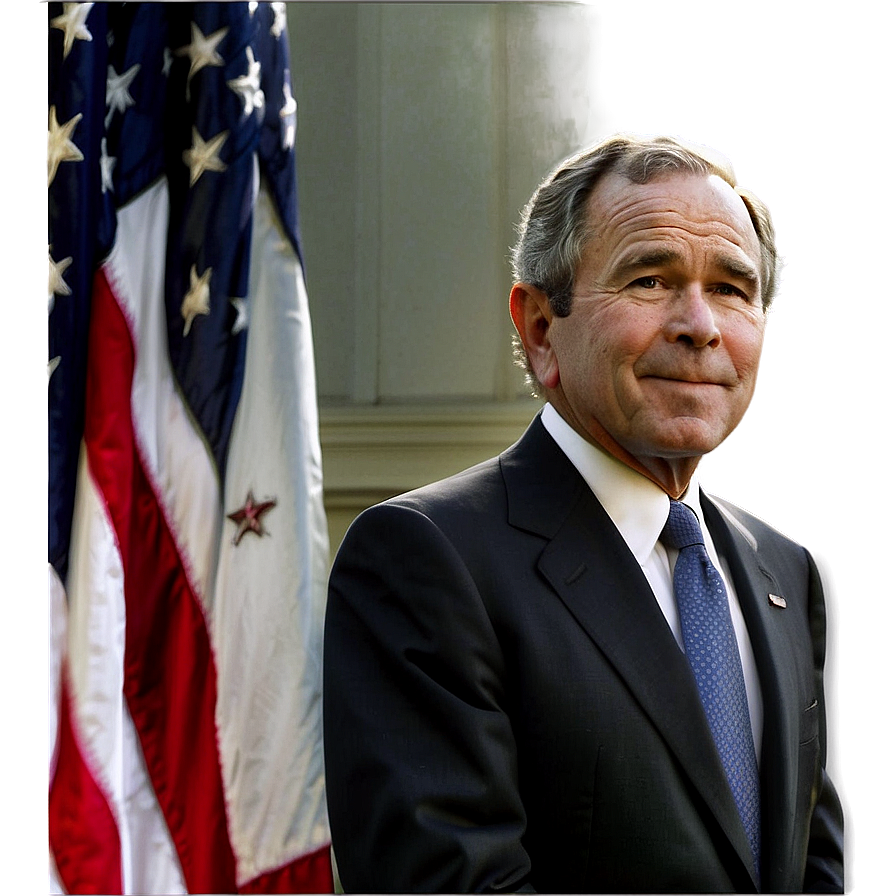 George Bush Official Portrait Png 99 PNG Image