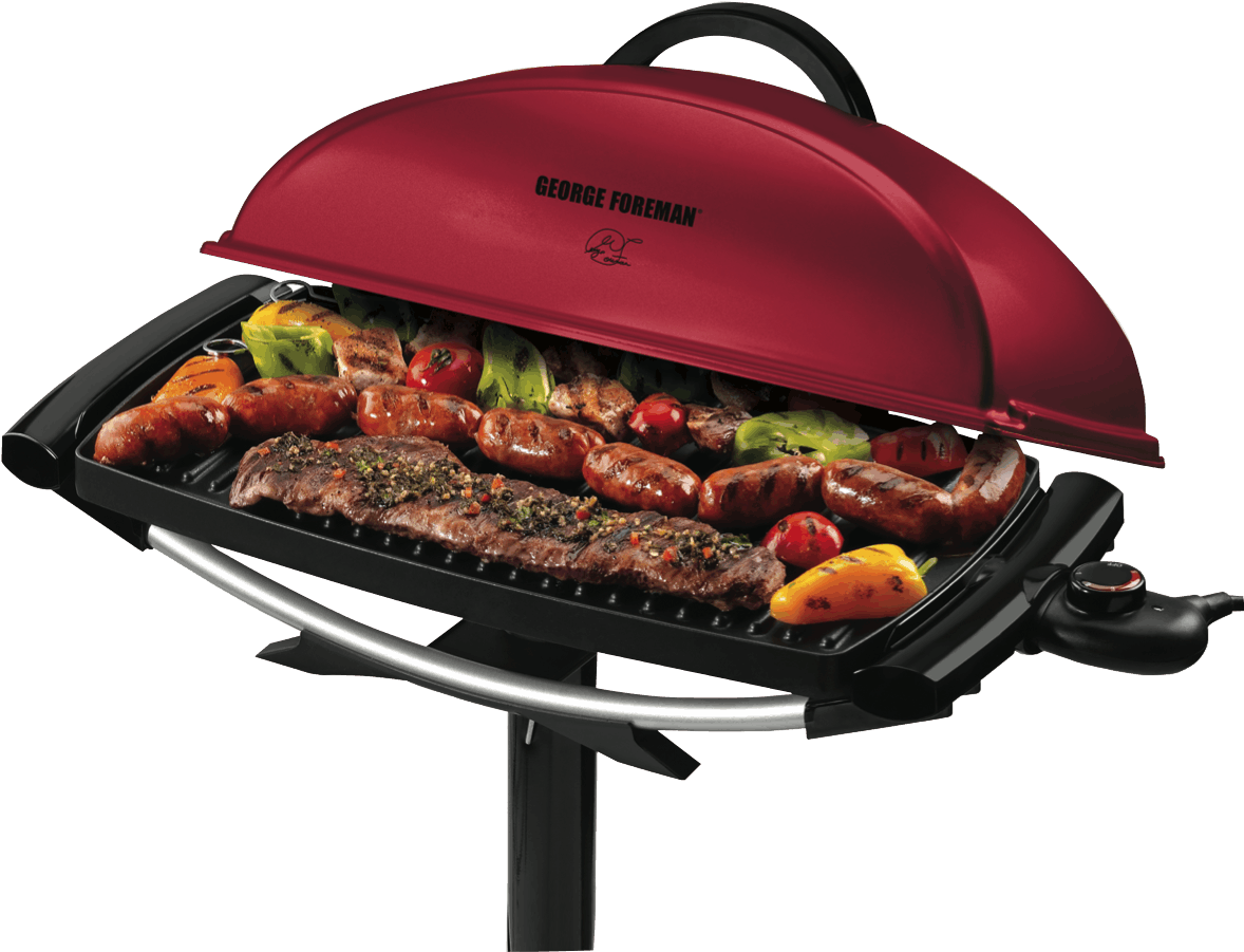 George Foreman Grillwith Food PNG Image