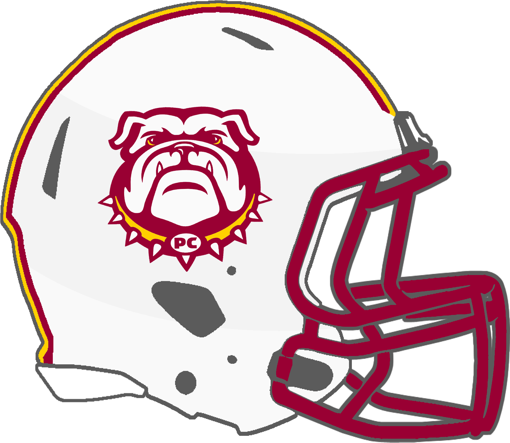 Georgia Bulldogs Helmet Graphic PNG Image