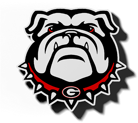 Georgia Bulldogs Logo Graphic PNG Image