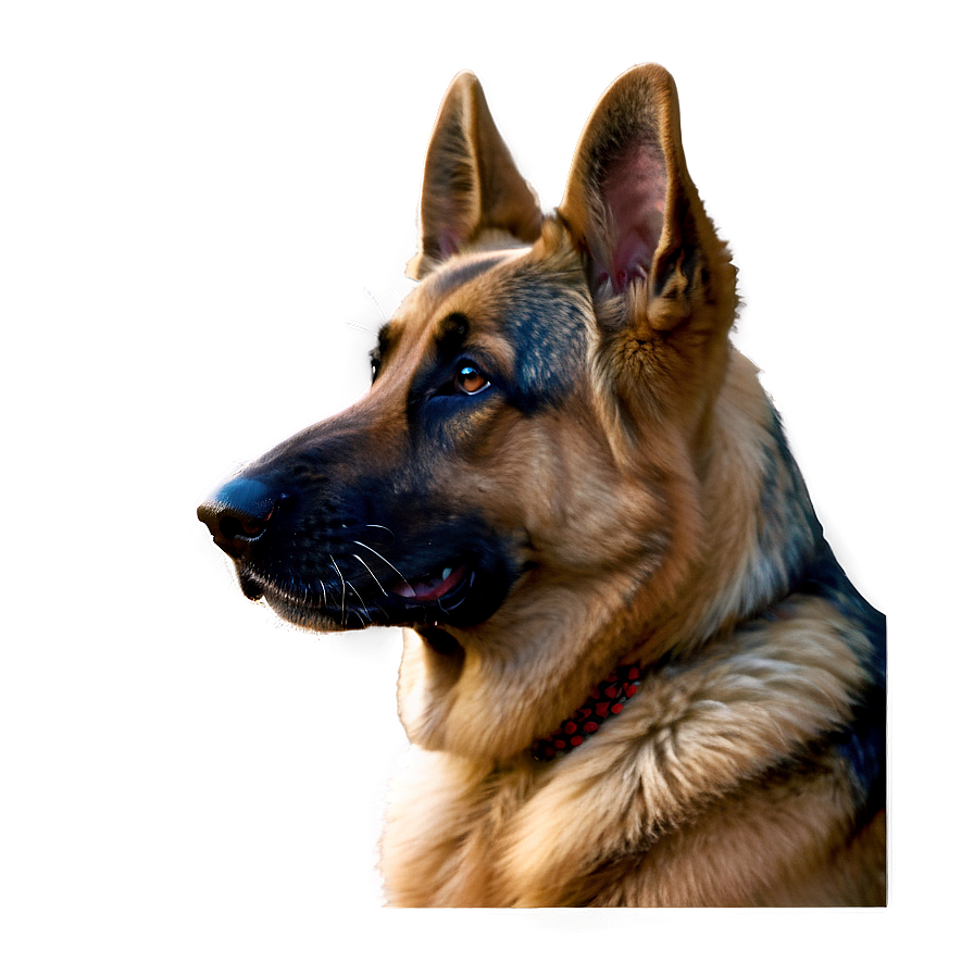 German Shepherd Close-up Png 19 PNG Image