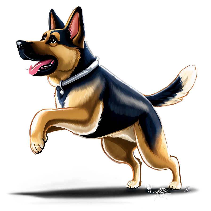 German Shepherd Jumping Png 71 PNG Image