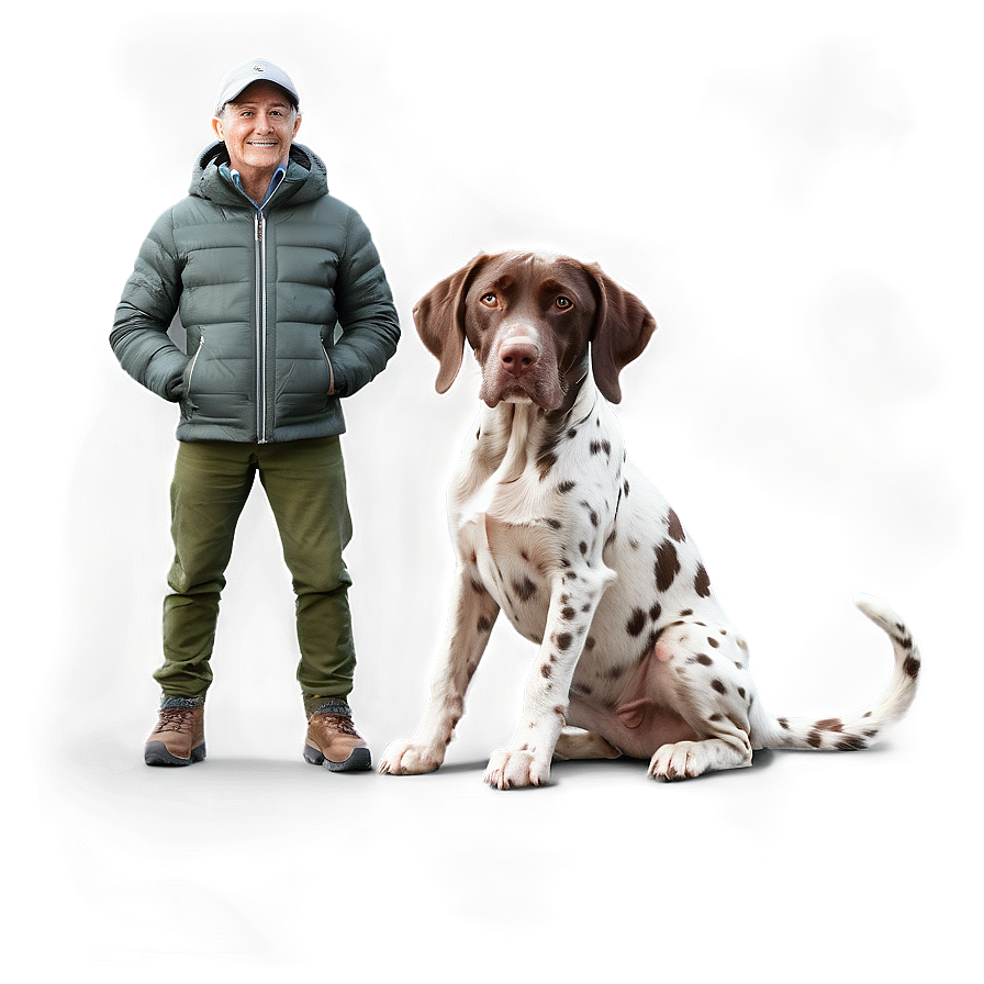 German Shorthaired Pointer And Cat Png Dpr10 PNG Image