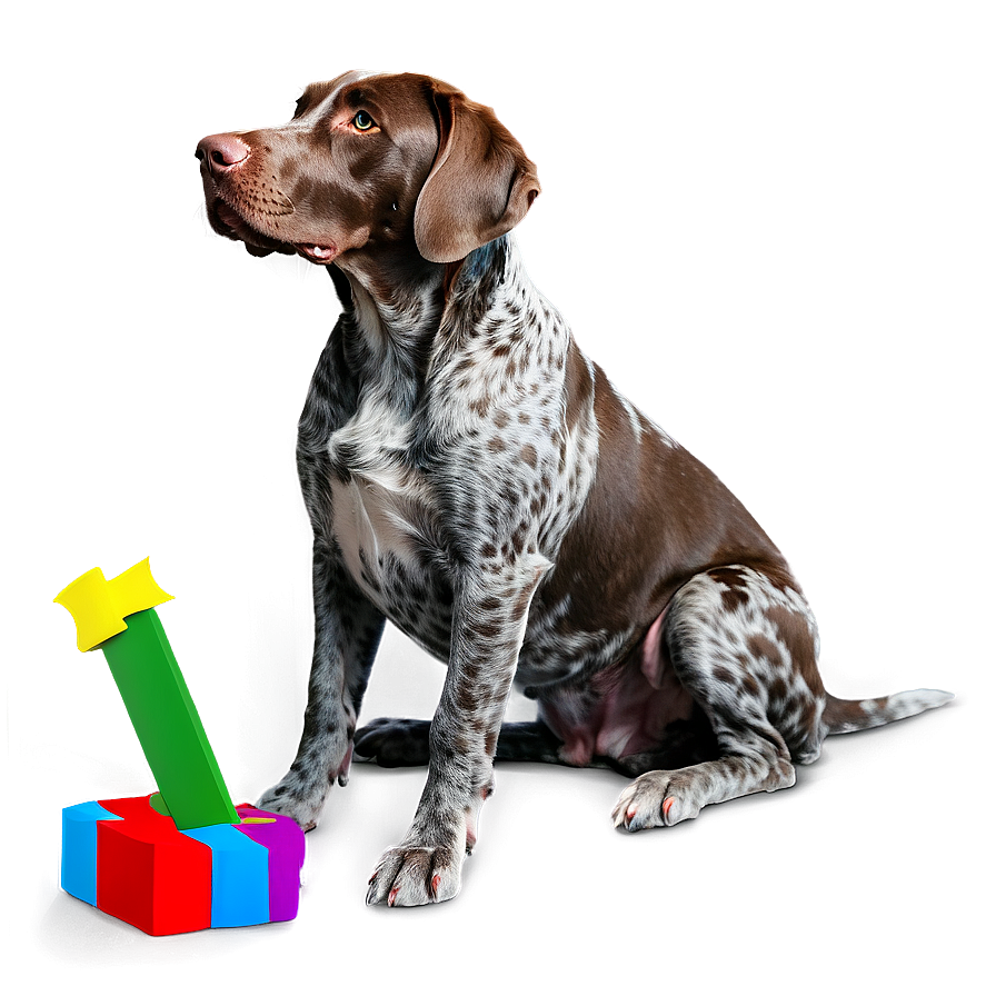 German Shorthaired Pointer Sitting Png Tlh97 PNG Image