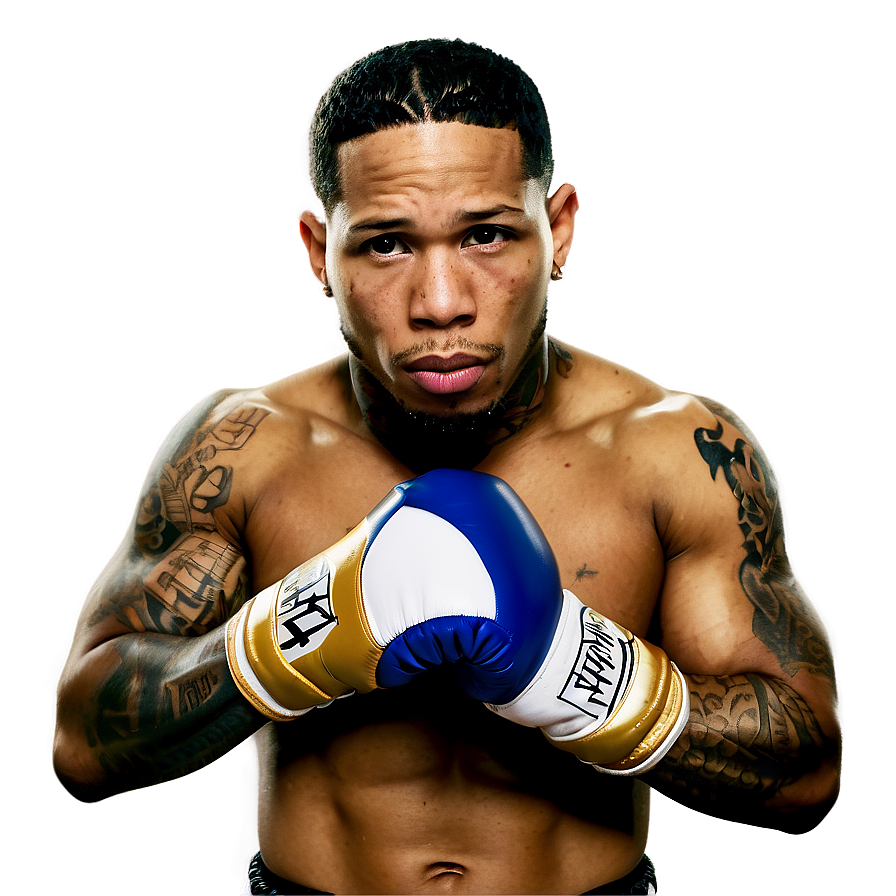 Gervonta Davis Champion Pose Png 27 PNG Image