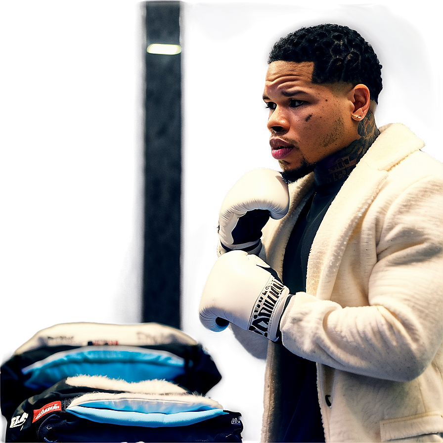 Gervonta Davis Locker Room Preparation Png Agl PNG Image