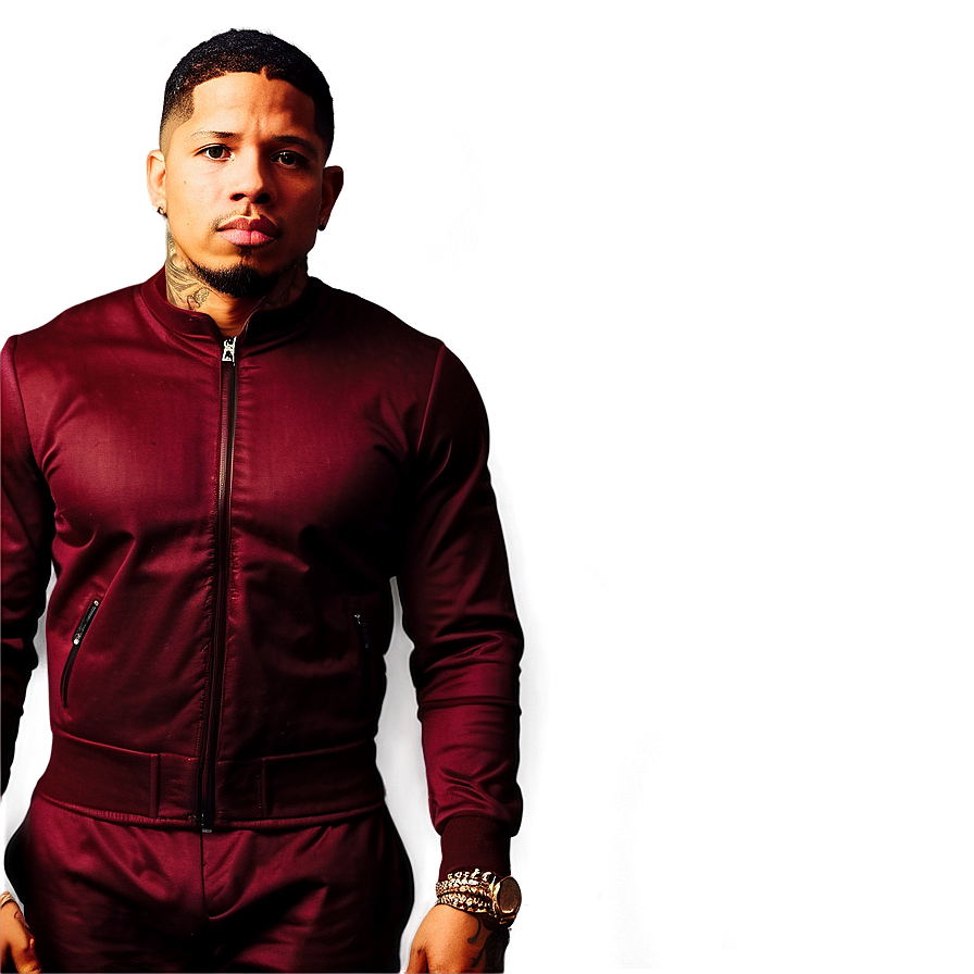 Gervonta Davis Walkout Attire Png Nfc PNG Image