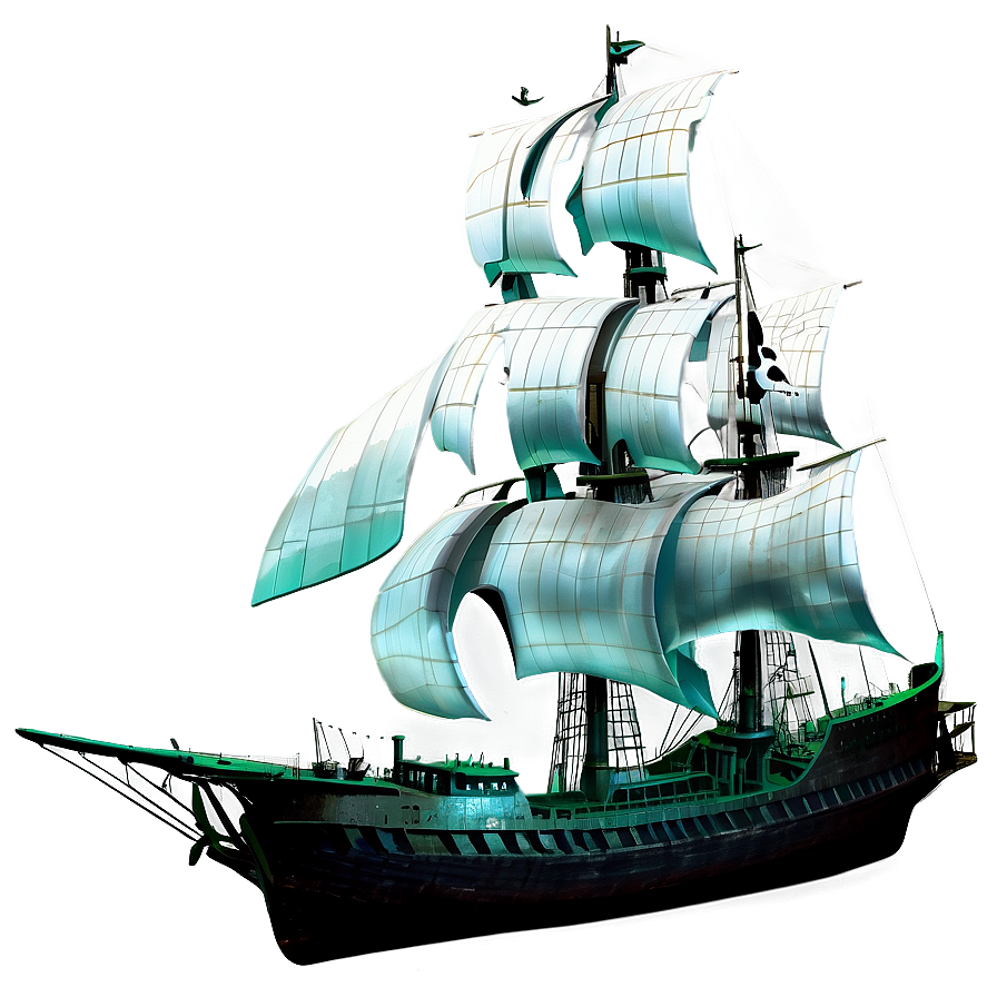 Ghost Ship Png Pfc9 PNG Image