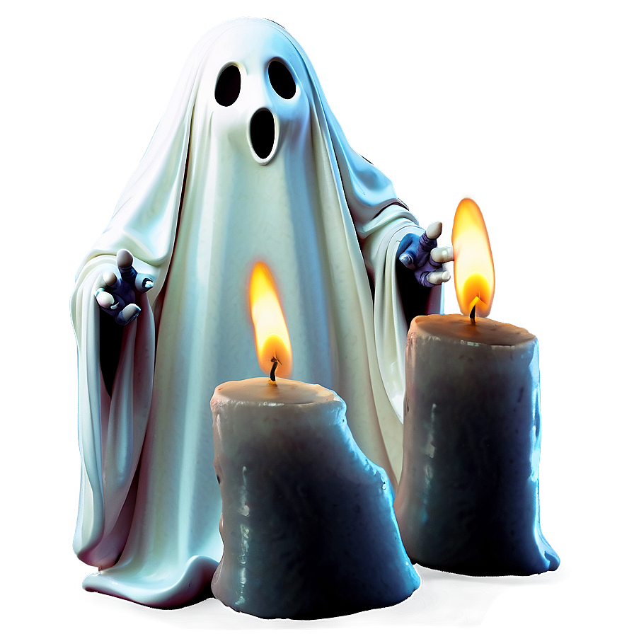 Ghost With Candle Png 37 PNG Image