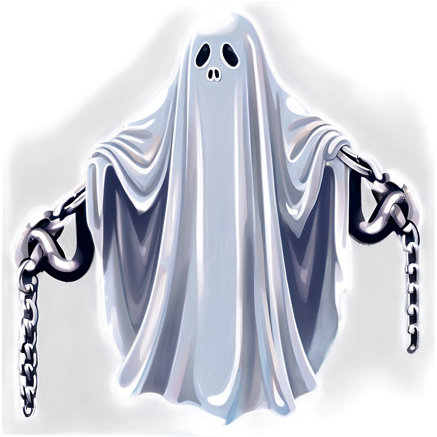 Ghost With Chains Png Iqx PNG Image