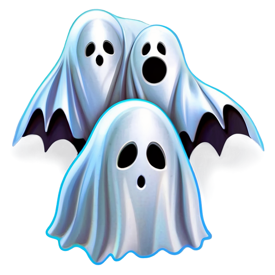 Ghosts With Bats Png Jro46 PNG Image