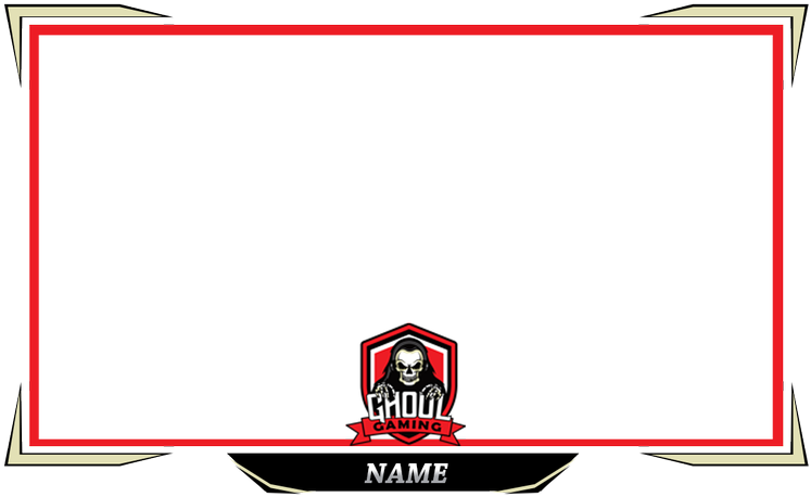 Ghoul Gaming_ Webcam Overlay PNG Image