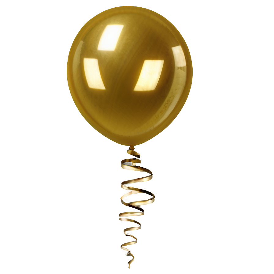 Giant Gold Balloons Png 05252024 PNG Image