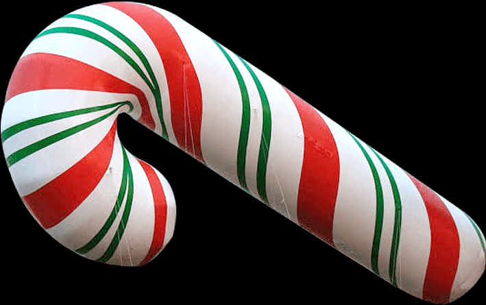 Giant Inflatable Candy Cane PNG Image