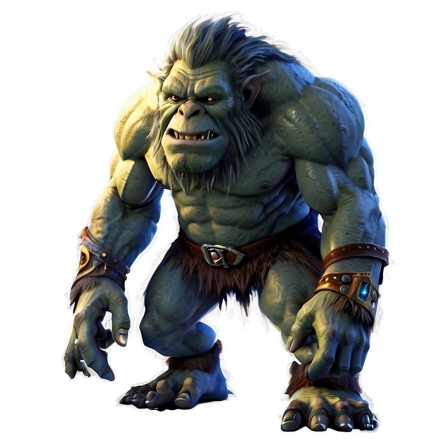 Giant Mountain Troll Png 05232024 PNG Image