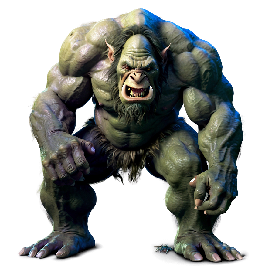 Giant Mountain Troll Png 05232024 PNG Image