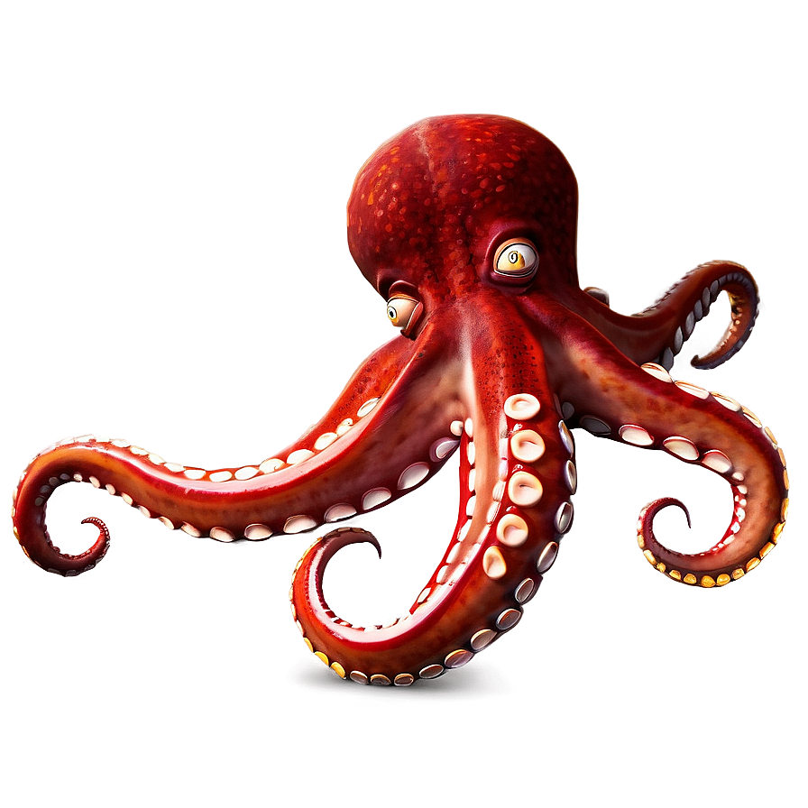 Giant Octopus Attack Png Wni PNG Image