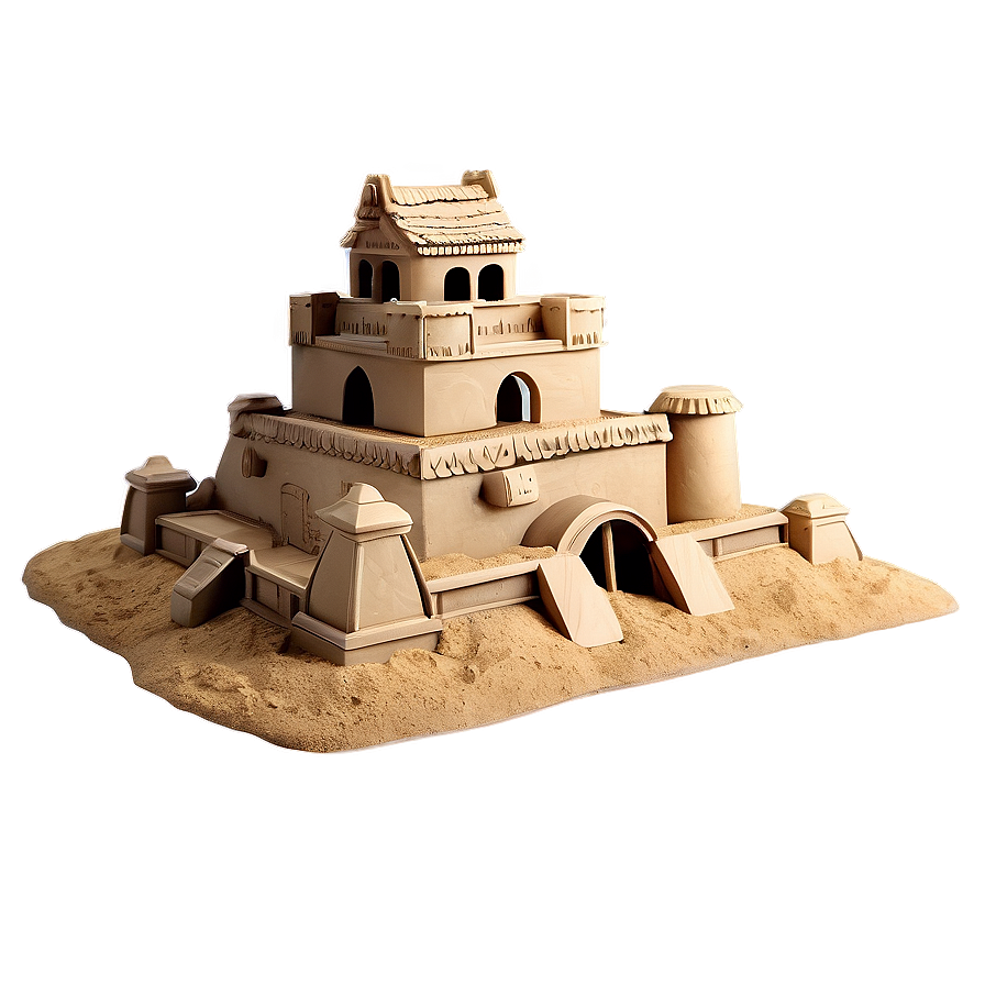 Giant Sandcastle Png 06212024 PNG Image