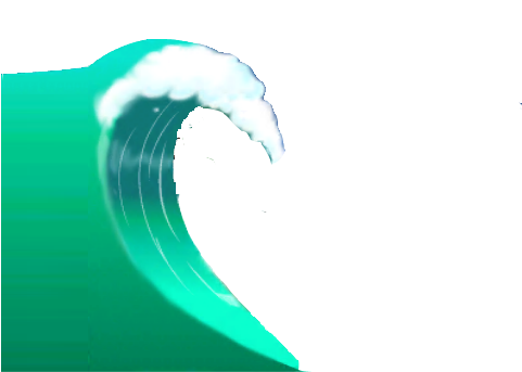 Giant Tsunami Wave PNG Image