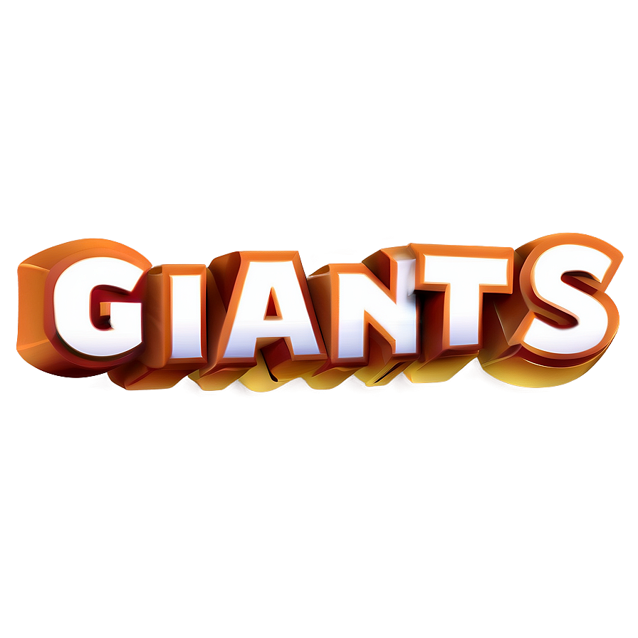 Giants Logo For Merchandise Png 85 PNG Image