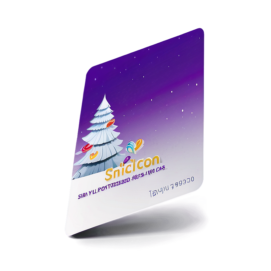 Gift Card Design Png 58 PNG Image