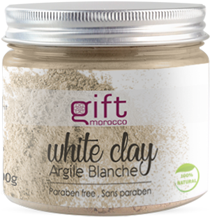 Gift Morocco White Clay Jar PNG Image