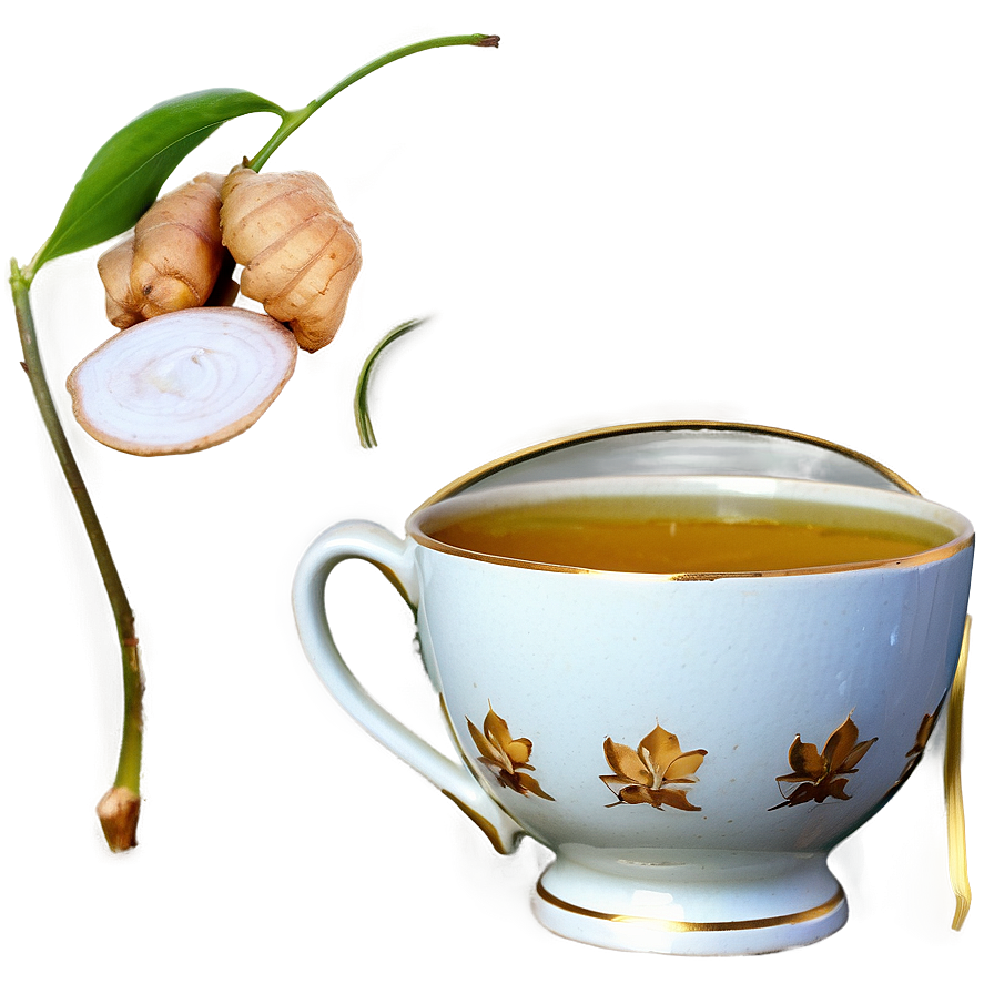 Ginger Tea Remedy Png Dva97 PNG Image