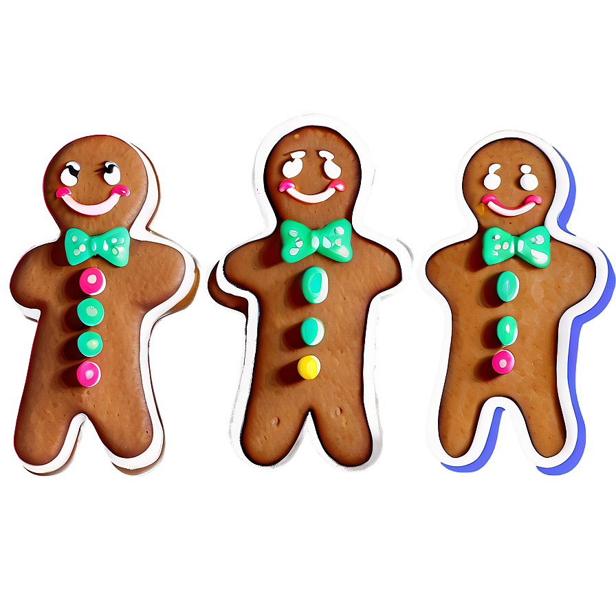 Gingerbread Characters Png 67 PNG Image