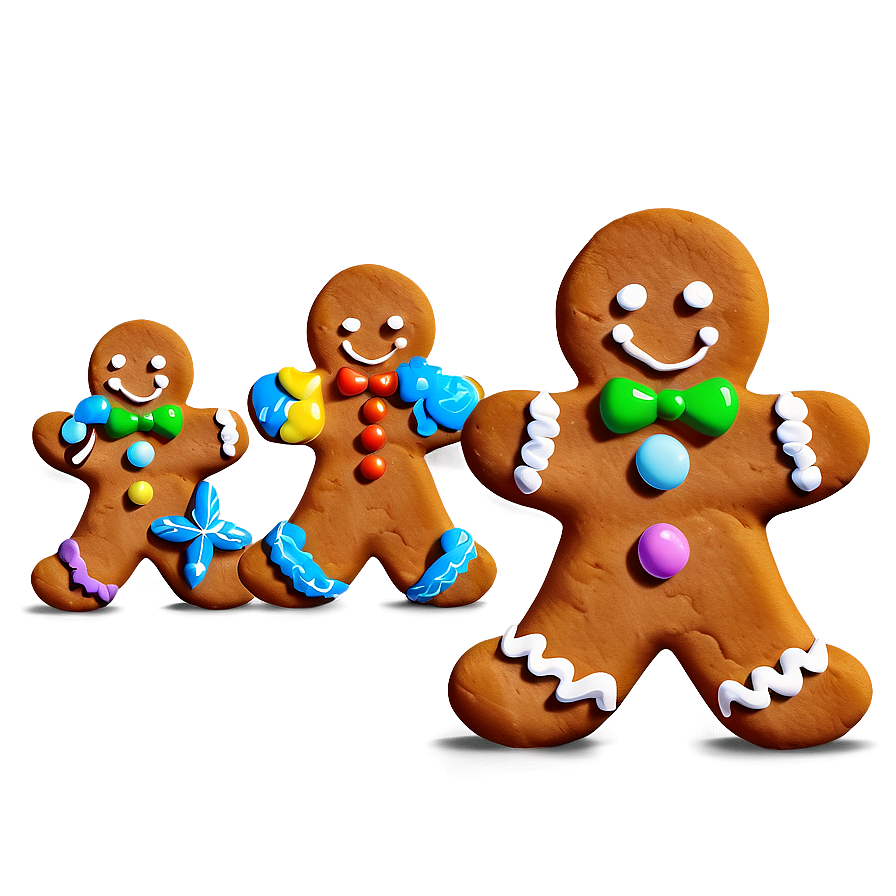 Gingerbread Cookie Png Hfw PNG Image