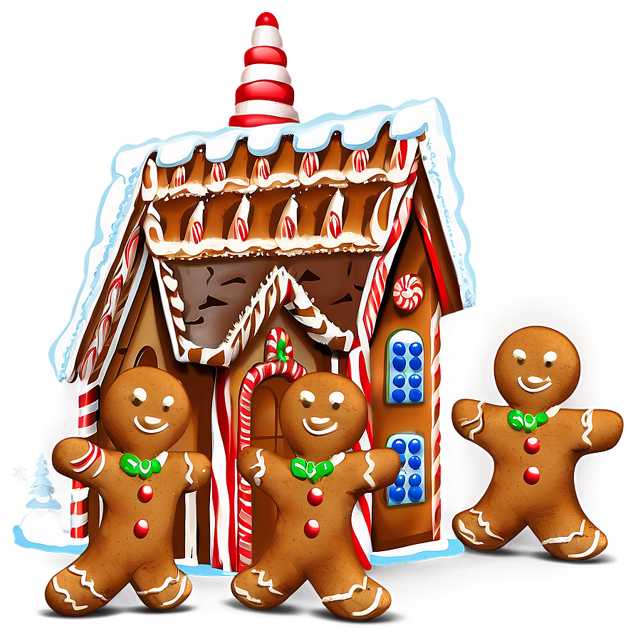 Gingerbread House Decorations Png 78 PNG Image