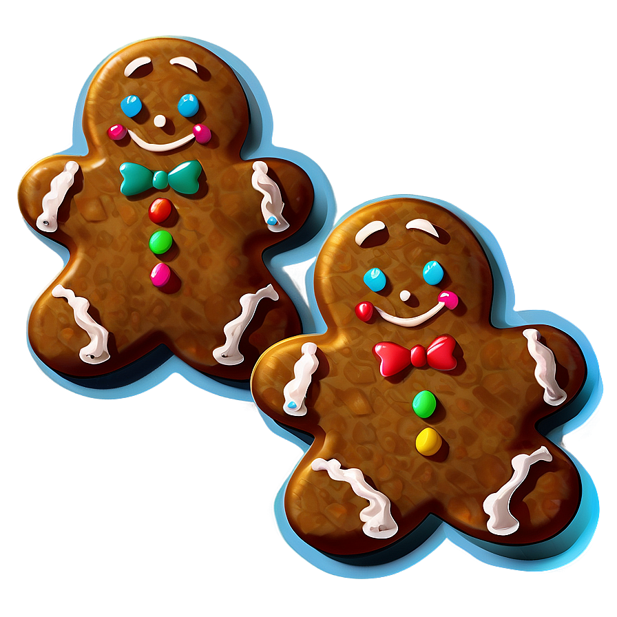 Gingerbread Man Border Png 22 PNG Image