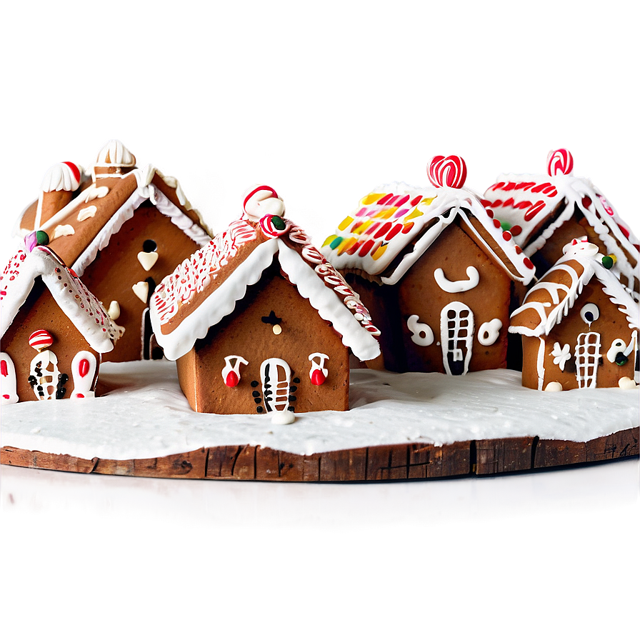 Gingerbread Village Png Qrq61 PNG Image