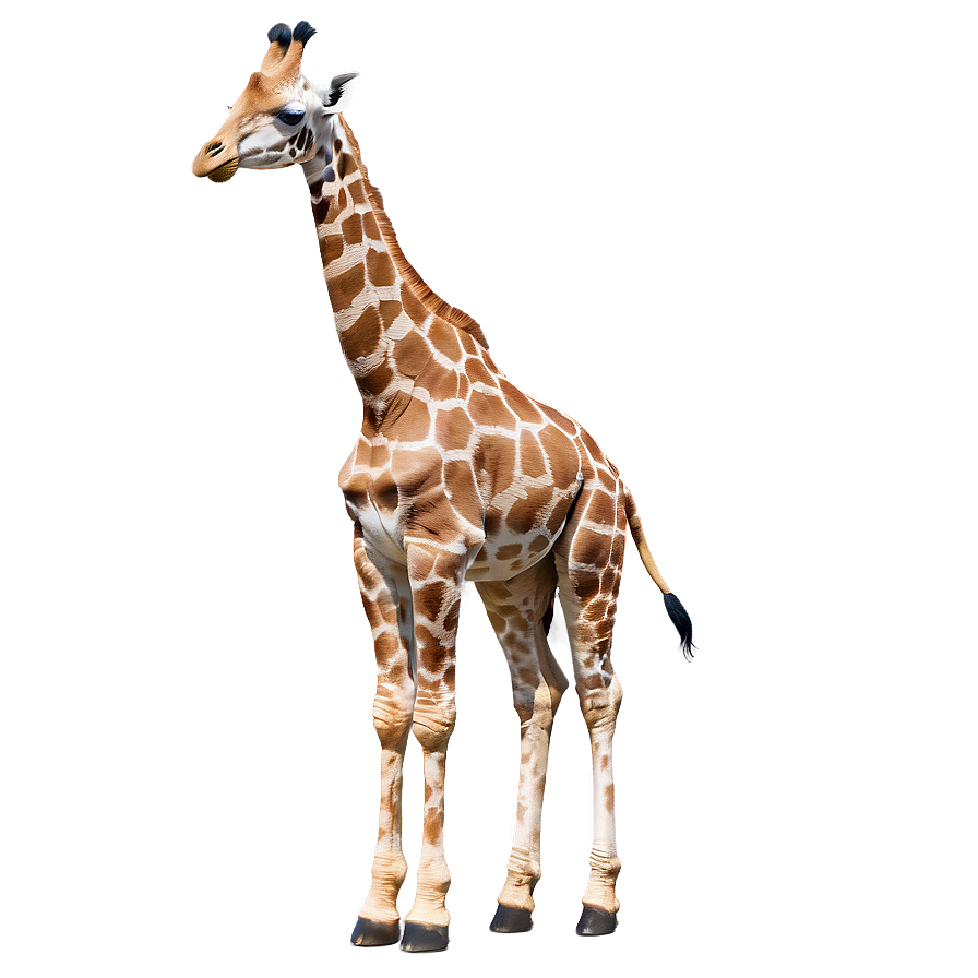 Giraffe Duo In Nature Png Bxv55 PNG Image