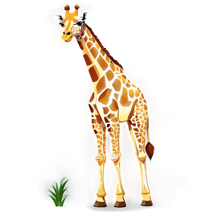 Giraffe Sunset Scene Png 90 PNG Image