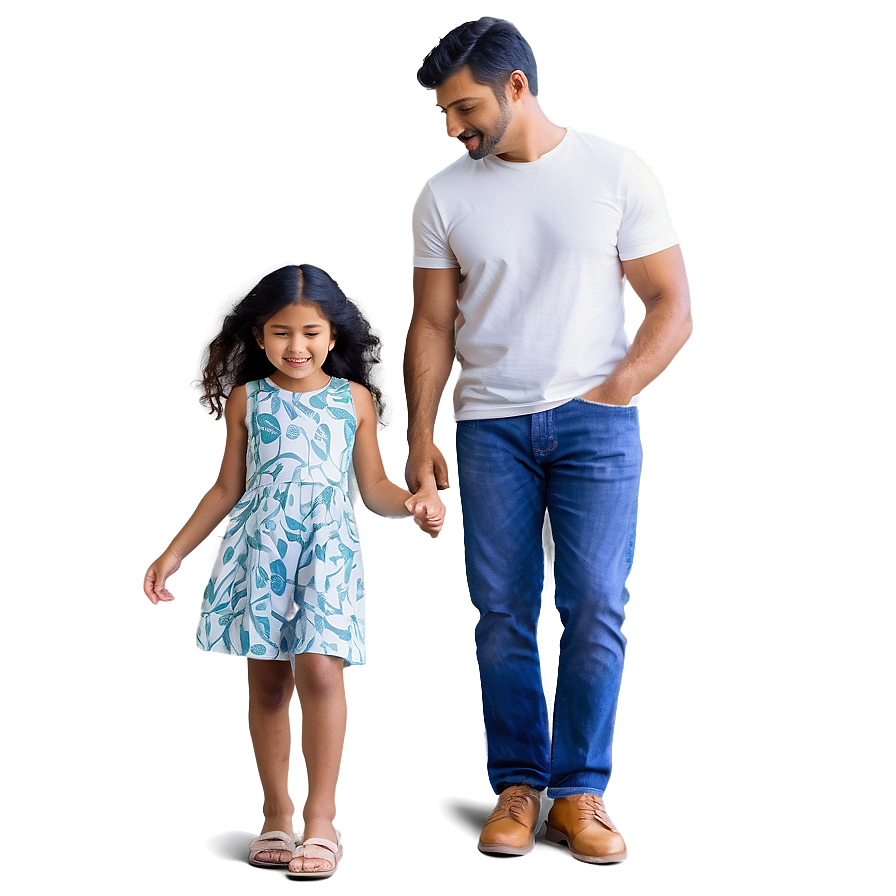 Girl Dad Share Png Nfq PNG Image