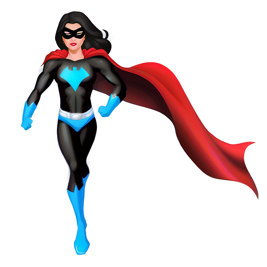 Girl Superhero Character Png 06242024 PNG Image