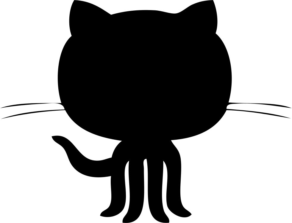 Git Hub Octocat Logo PNG Image