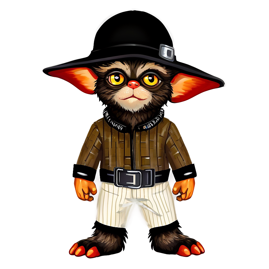 Gizmo In A Detective Outfit Png Eka PNG Image