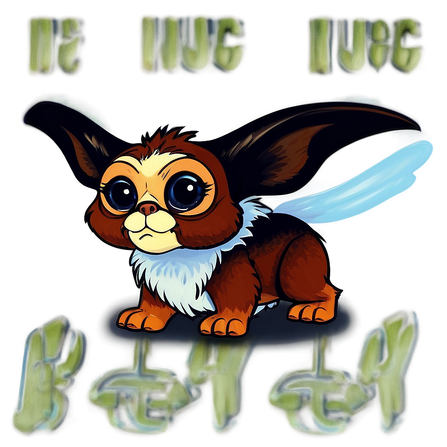 Gizmo Vintage Cartoon Png Mgu PNG Image