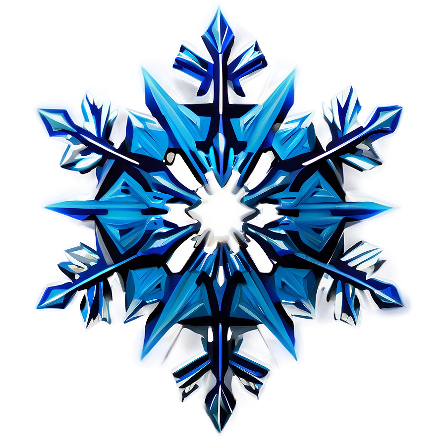 Glacial Snowflake Drawing Png Gpn67 PNG Image