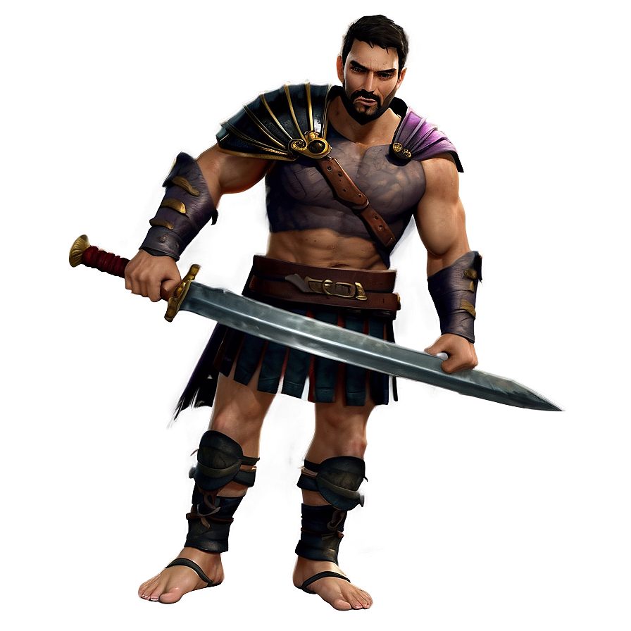 Gladiator Character Png Eyj86 PNG Image