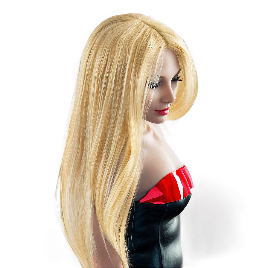 Glamorous Blond Hair Png Imh PNG Image