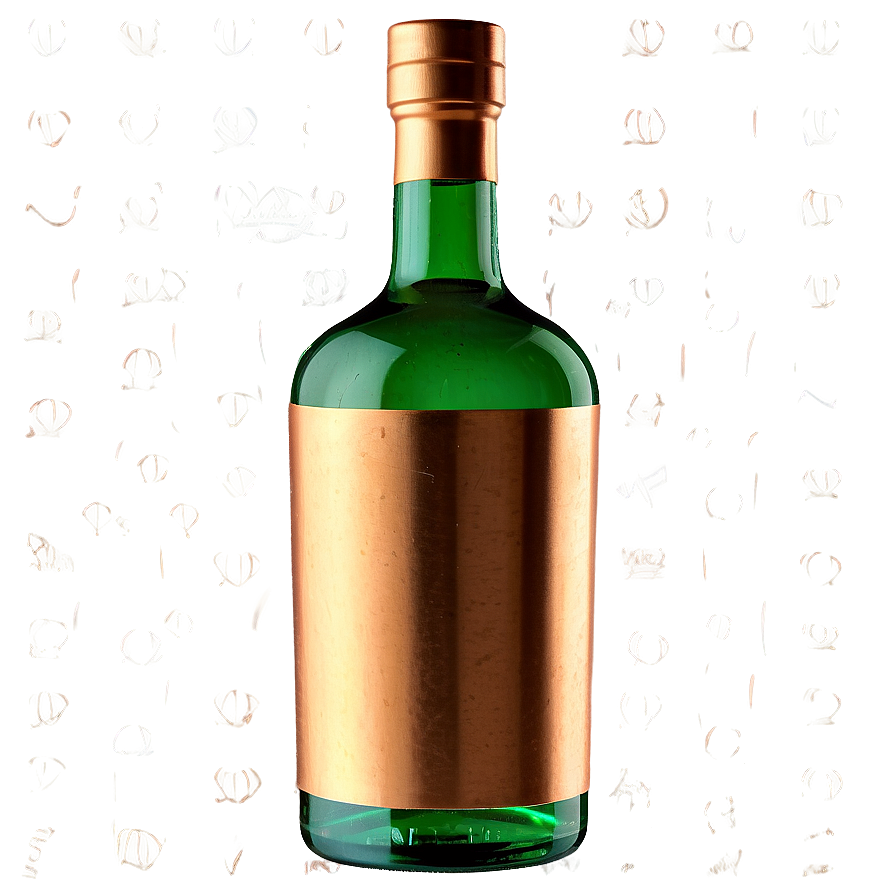 Glass Alcohol Bottle Png 35 PNG Image