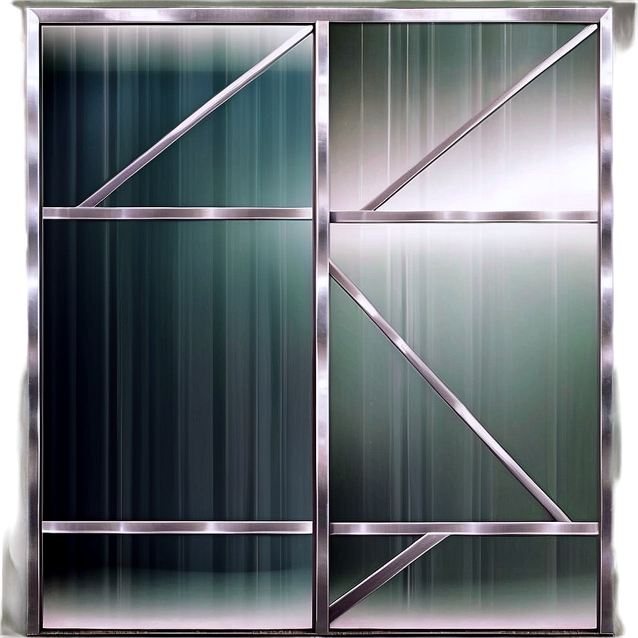 Glass Barn Door Png 06122024 PNG Image