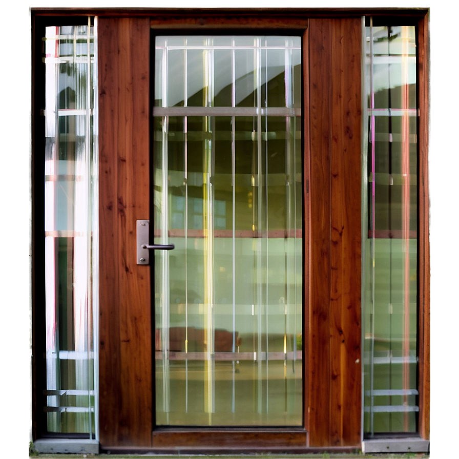 Glass Door A PNG Image